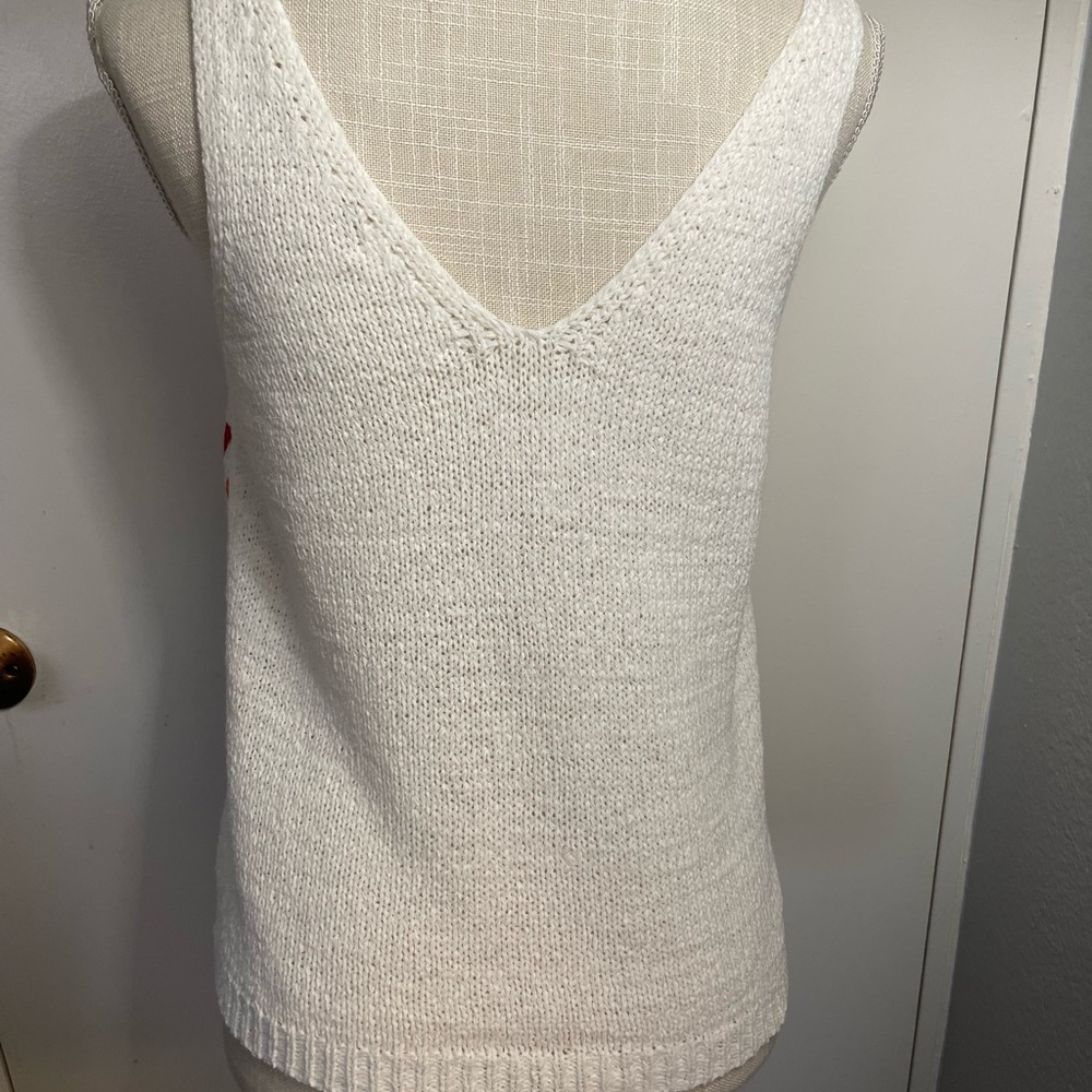 Colorful Heart Knit Tank Top - Picture 3 of 6